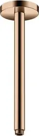 AXOR-HG-AXOR-ShowerSolutions-Deckenanschluss-300-mm-Polished-Red-Gold-26433300 gallery number 1